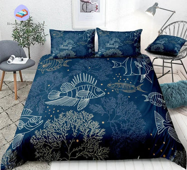 Housse de Couette Jungle sous Marine
